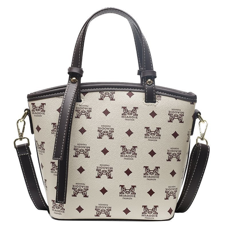 Niche design handbags fashion single shoulder bag Small bucket purse crossbody tote