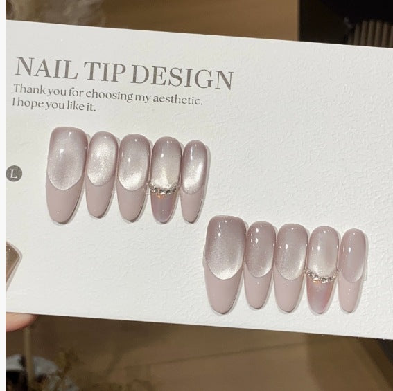 1033- Handmade press on nails fake nails removable