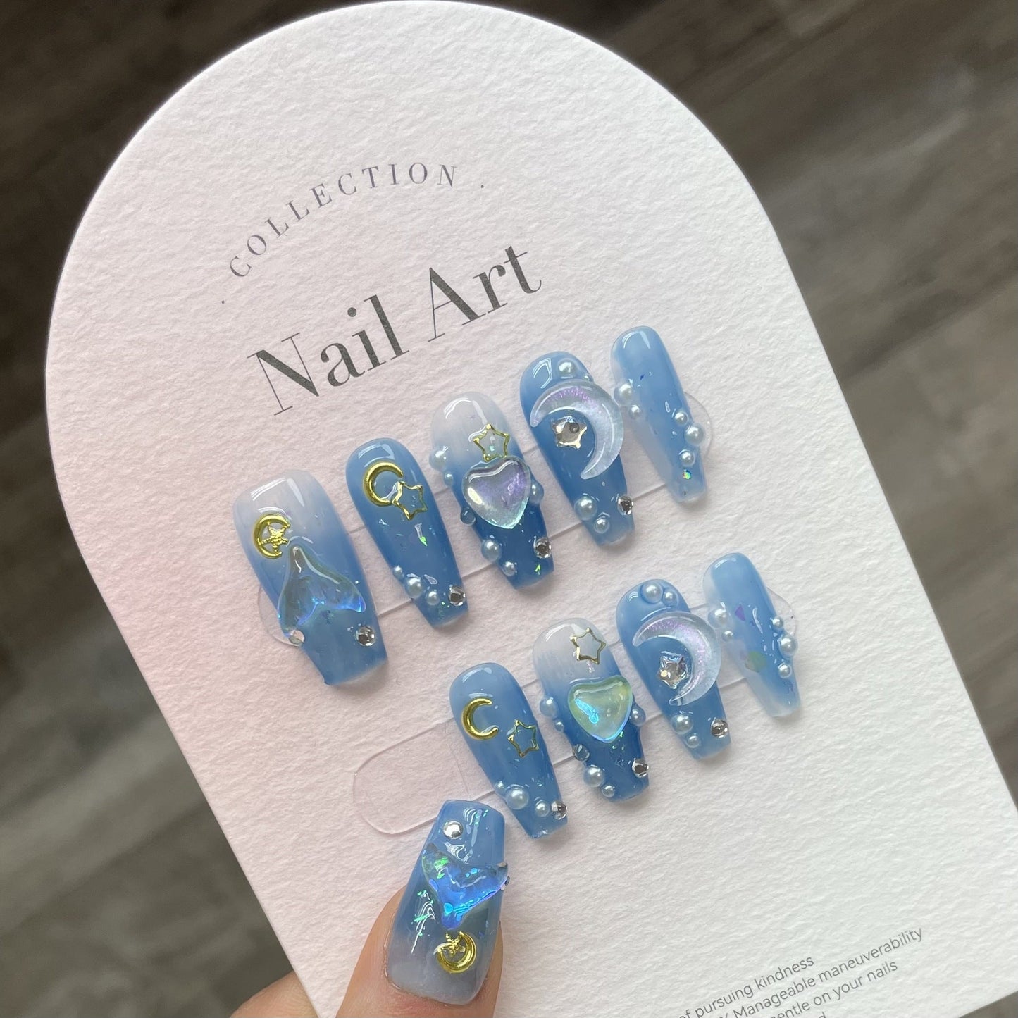 1024- Handmade press on nails fake nails removable