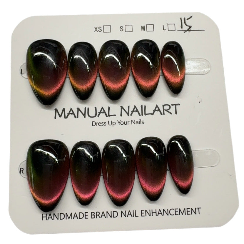 1026- Handmade press on nails fake nails removable