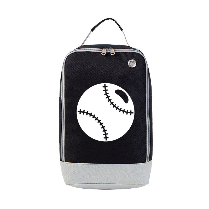 Portable tote Oxford cloth shoe bag, travel business shoe storage bag, household shoe bag, anti-dirty, mildew and dust bag