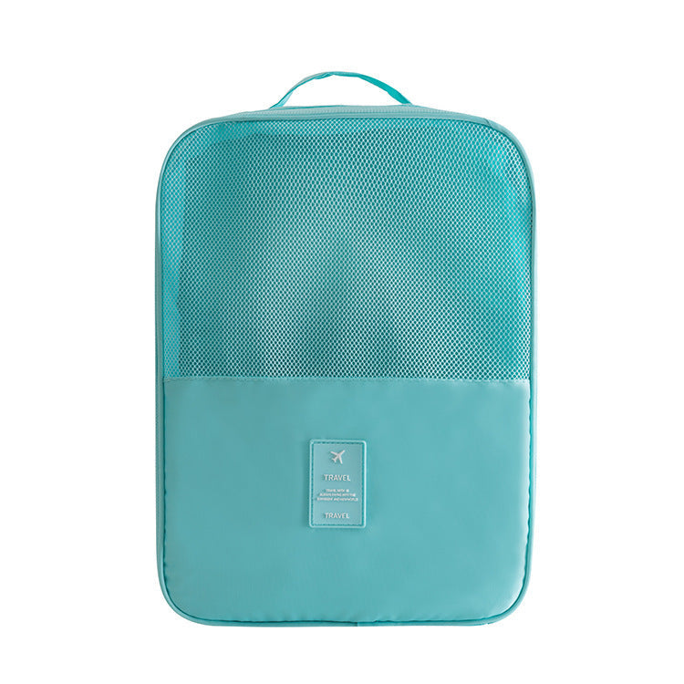 Large capacity can hold three pairs of shoes convenient Oxford cloth storage bag, waterproof shoe bag, suitcase trolley shoe bag