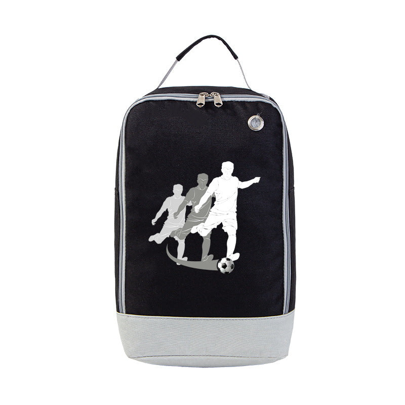 Portable tote Oxford cloth shoe bag, travel business shoe storage bag, household shoe bag, anti-dirty, mildew and dust bag