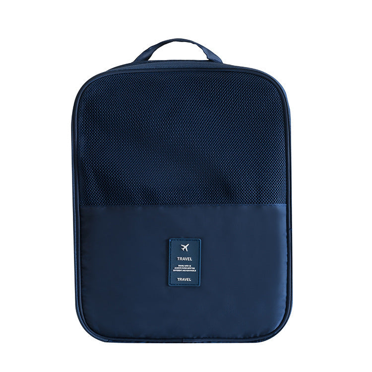 Large capacity can hold three pairs of shoes convenient Oxford cloth storage bag, waterproof shoe bag, suitcase trolley shoe bag