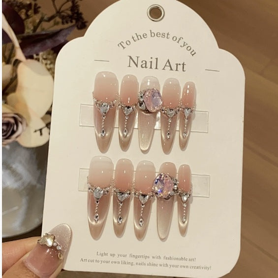 1035- Handmade press on nails fake nails removable