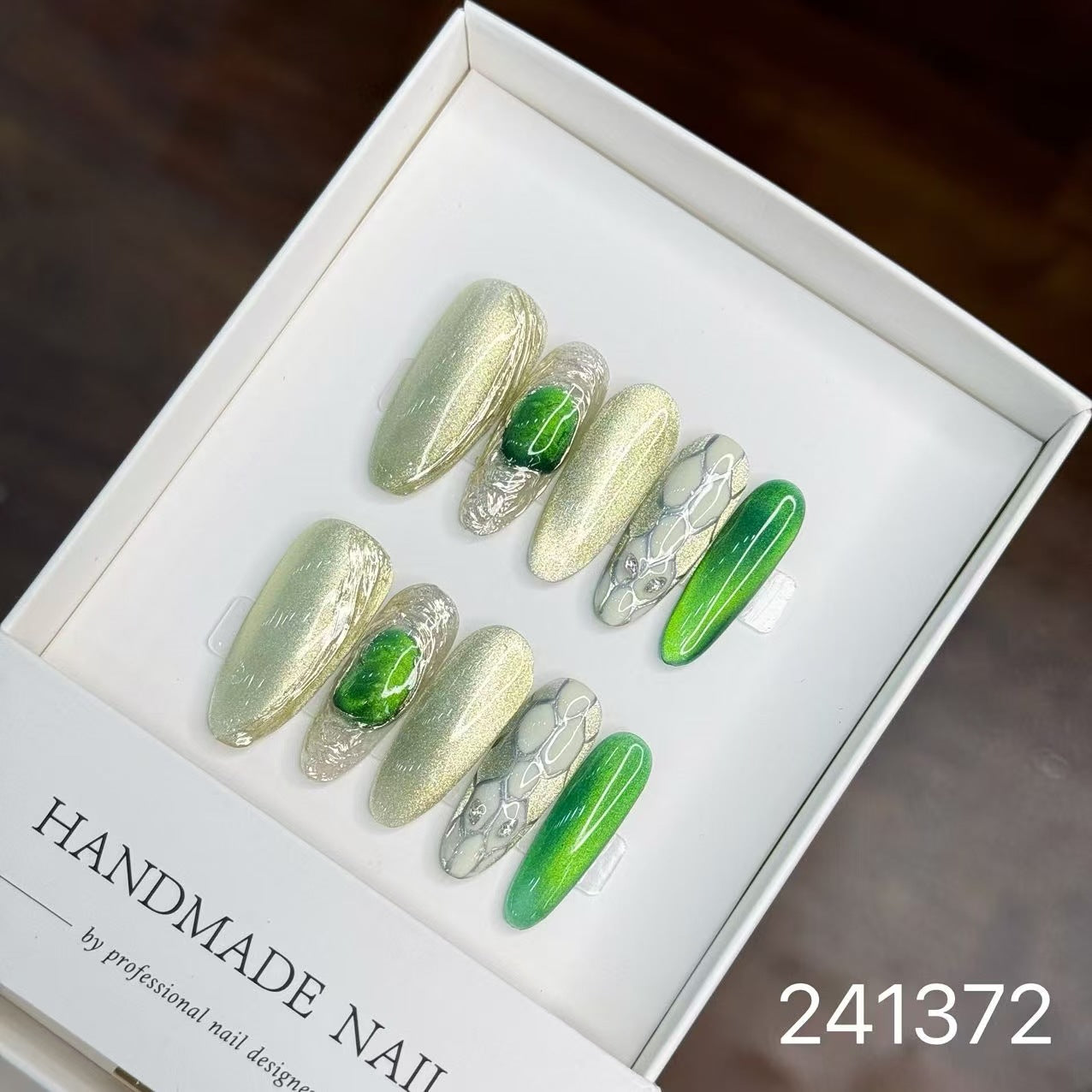 0960- Handmade press on nails fake nails removable