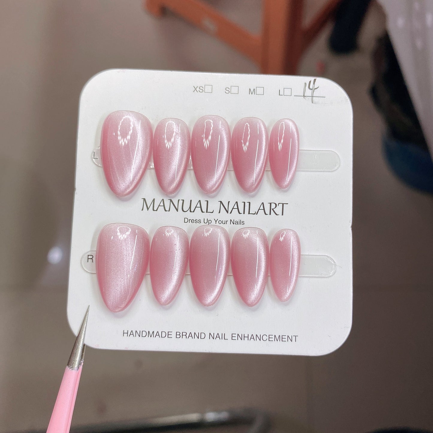 1026- Handmade press on nails fake nails removable