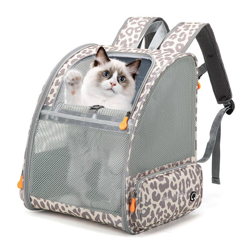 Stylish Pet Bag - Premium Pet Backpack Portable with Breathable Mesh for Hiking, Perfect Cat Backpack for Everyday Adventures