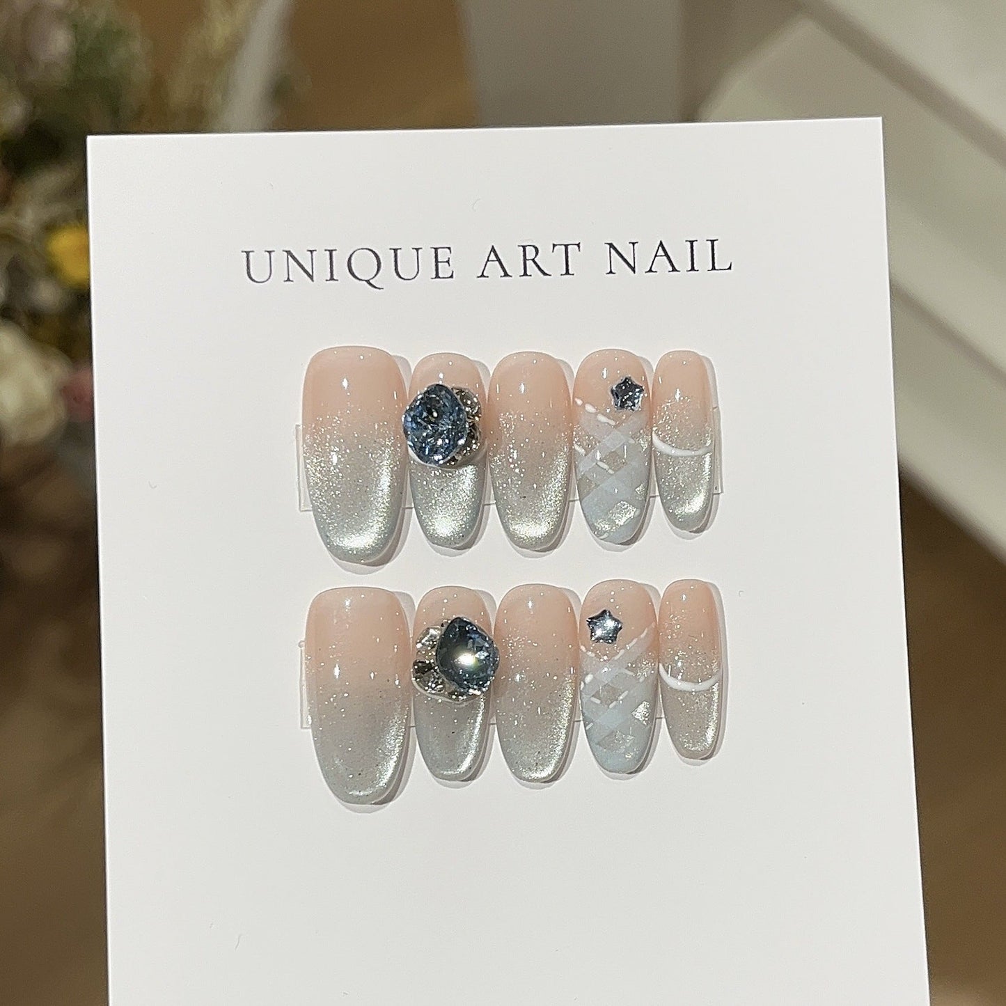 0964- Handmade press on nails fake nails removable