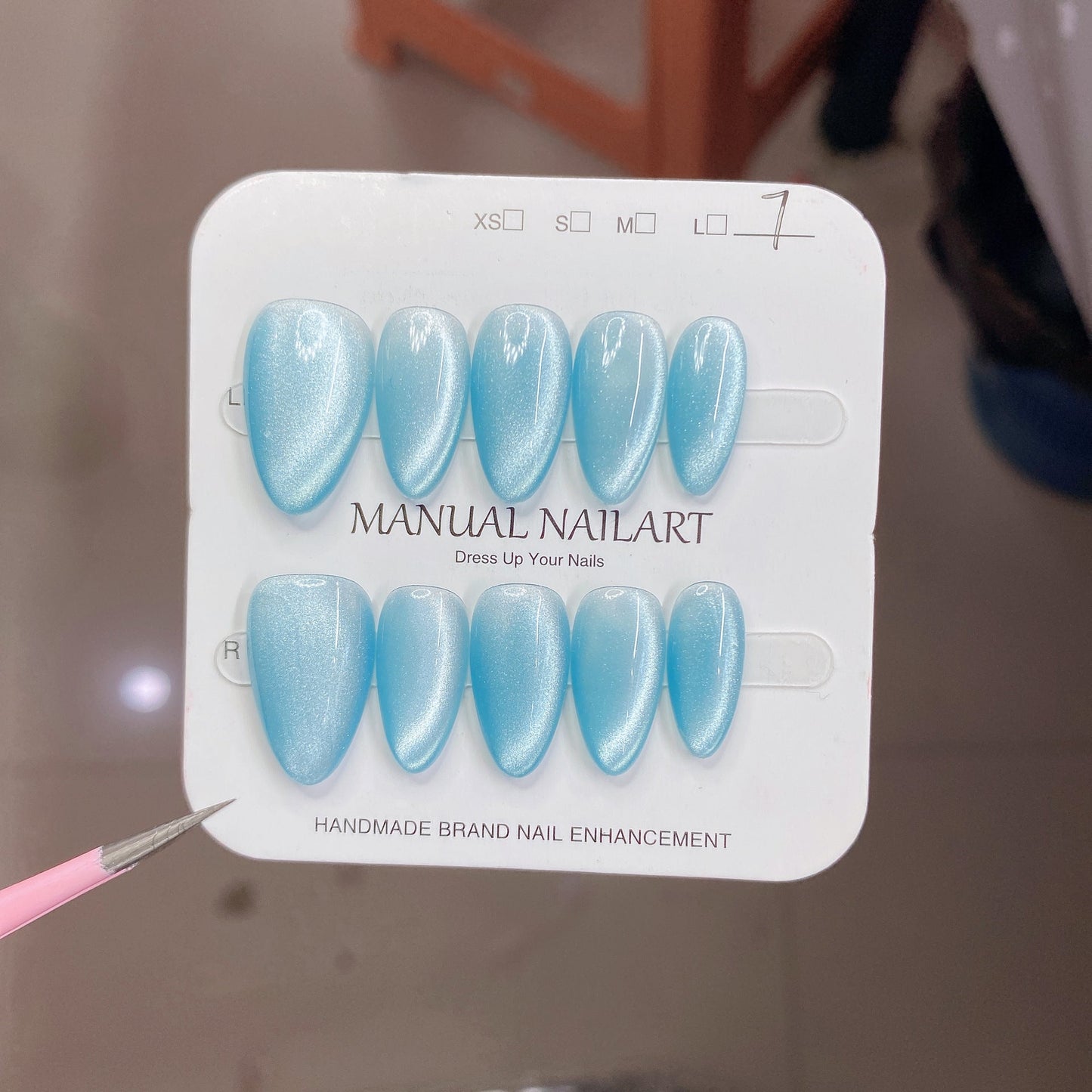 1026- Handmade press on nails fake nails removable