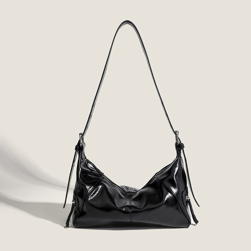 Hobo bag female, bag design cool pull girl shoulder bag, handbag retro, underarm bag female