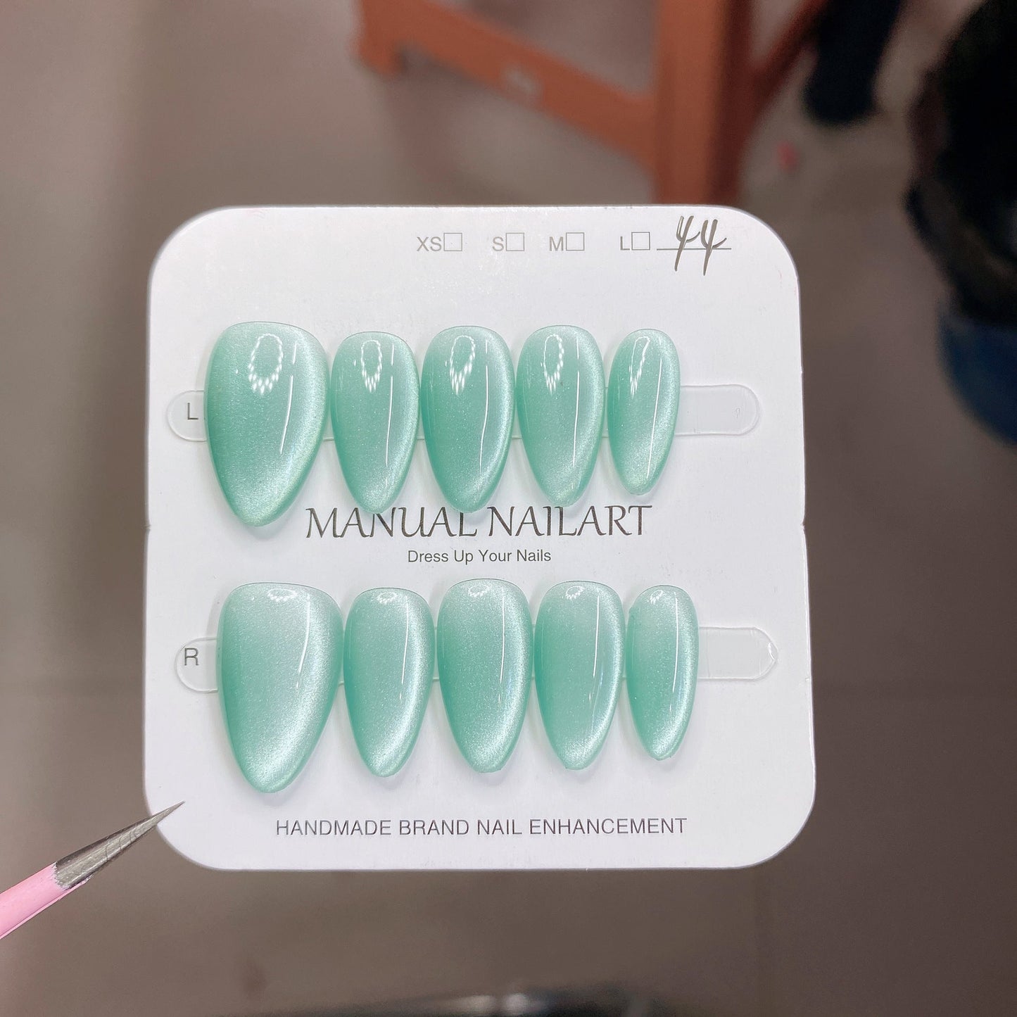 0965- Handmade press on nails fake nails removable