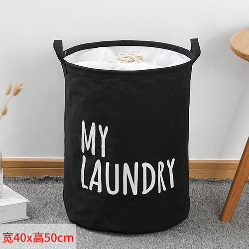 Clothes dirty clothes basket, large capacity bundle quilt clothes storage bag, waterproof and moisture-proof packaging bag household, fabric laundry bag