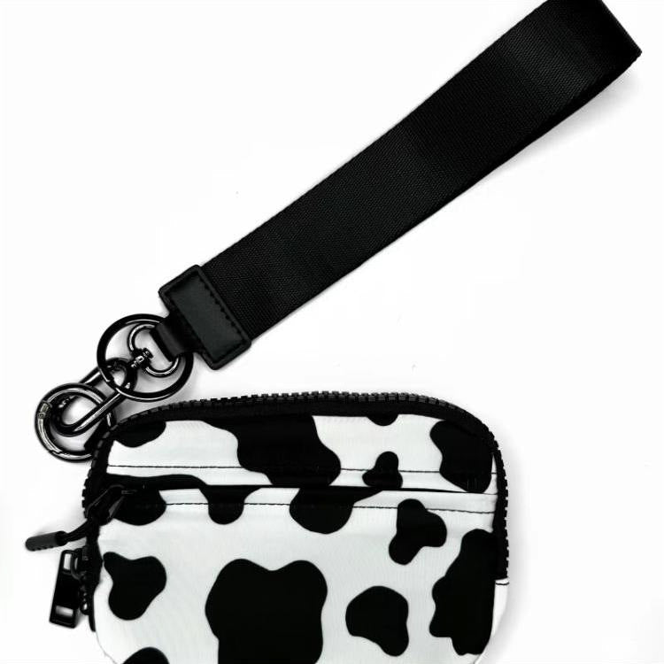 Transparent PVC Card Bag – Portable Wrist Bag for Bank Card & Change Storage