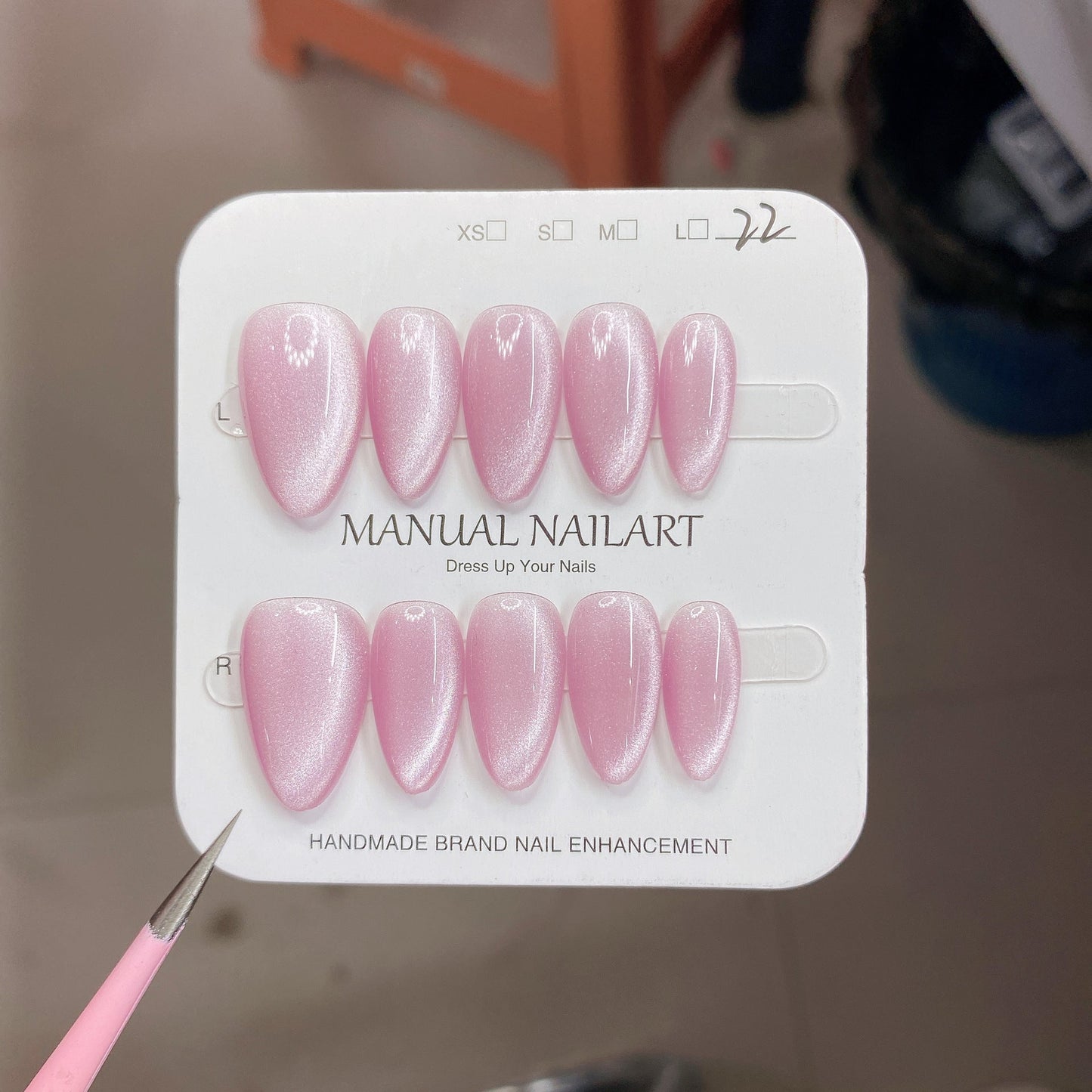 1026- Handmade press on nails fake nails removable