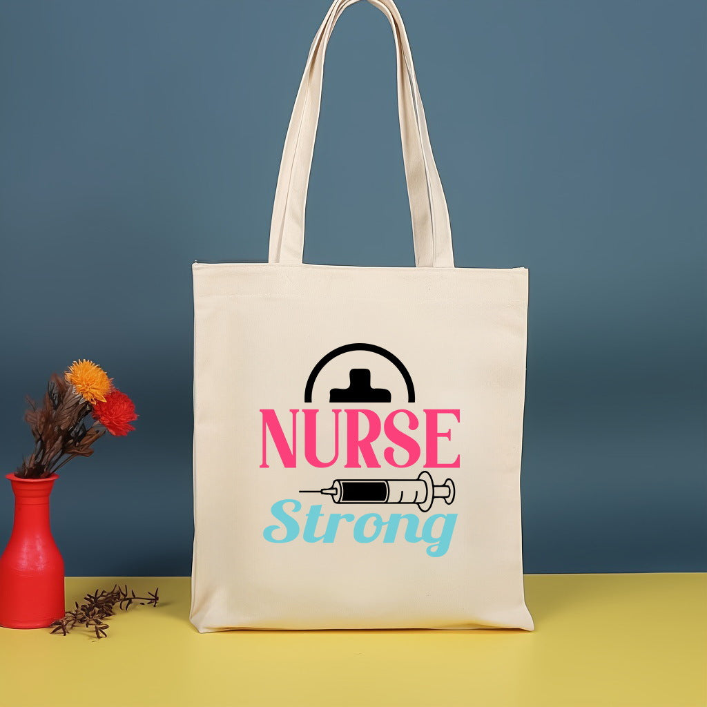 Canvas printed shoulder bag, fashionable and lightweight shopping bag, large-capacity cotton bag 2pcs hobo.