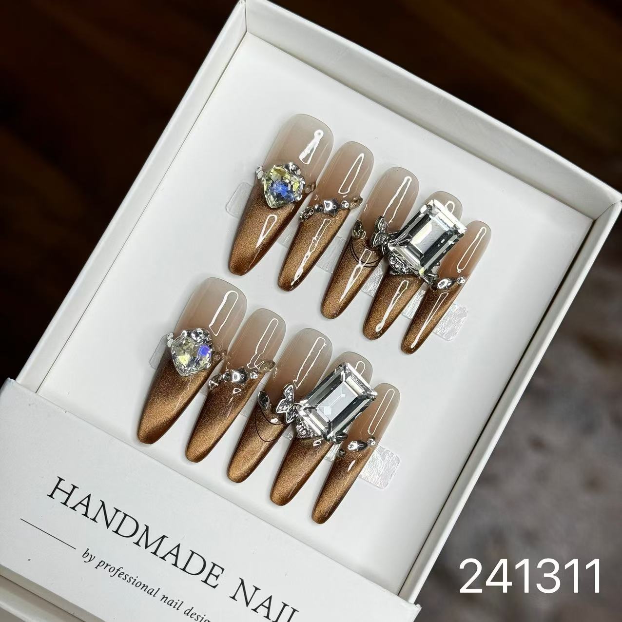 1031- Handmade press on nails fake nails removable