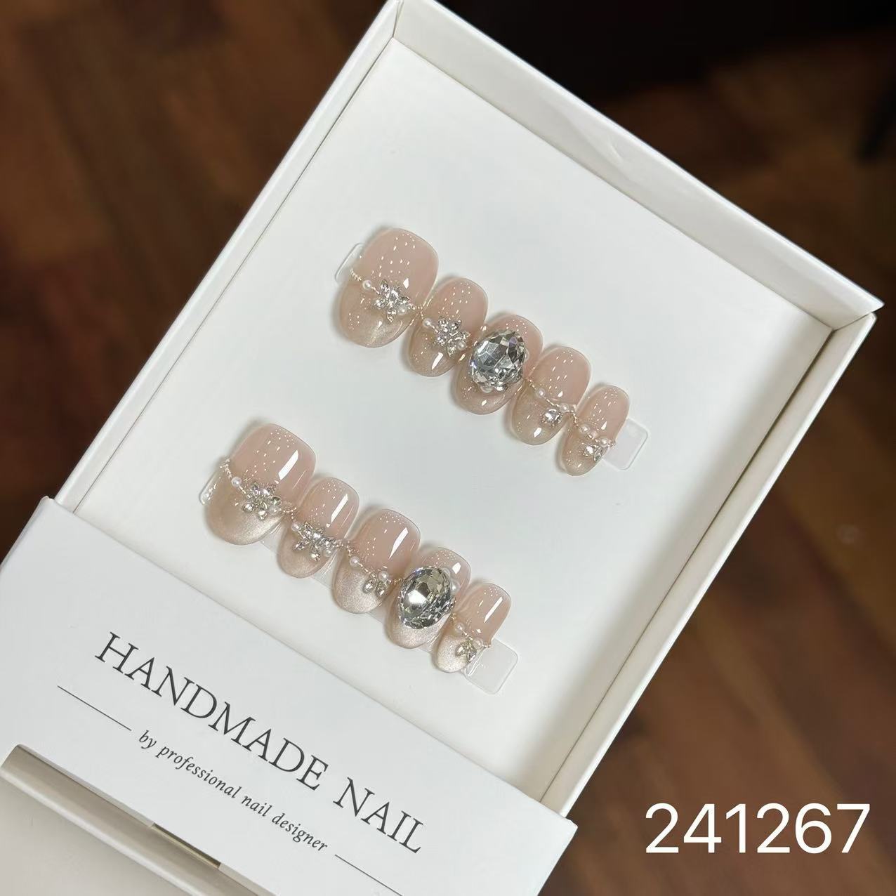 1030- Handmade press on nails fake nails removable