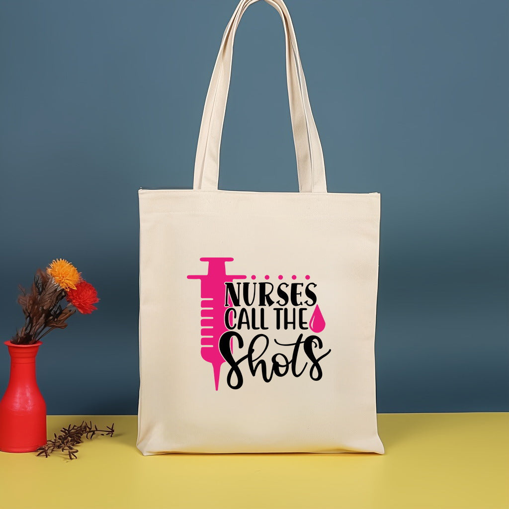 Canvas printed shoulder bag, fashionable and lightweight shopping bag, large-capacity cotton bag 2pcs hobo.