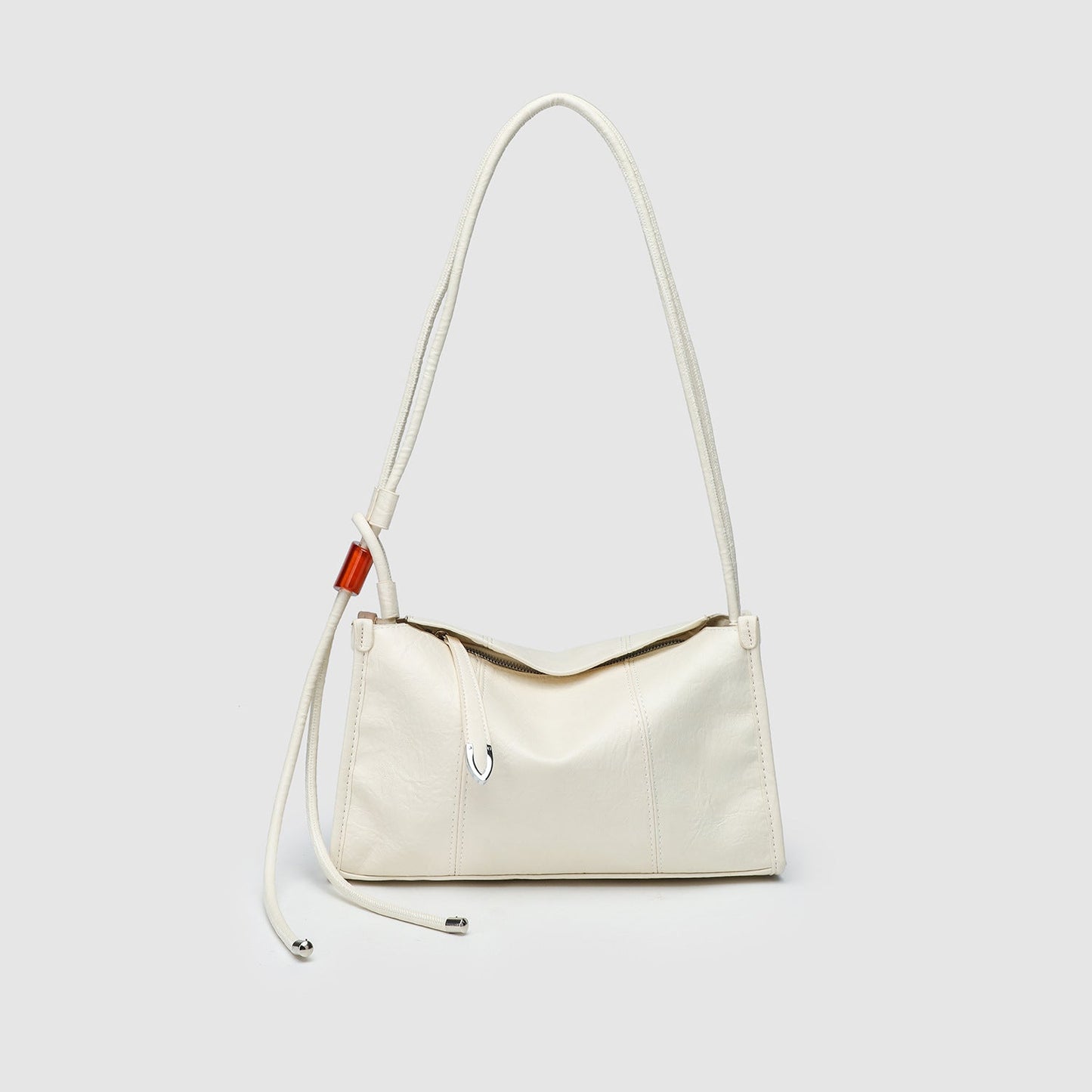 Stylish and minimalist design commuter hobo bag ladies, bag large capacity pleated underarm shoulder bag, chic elegant shoulder purse