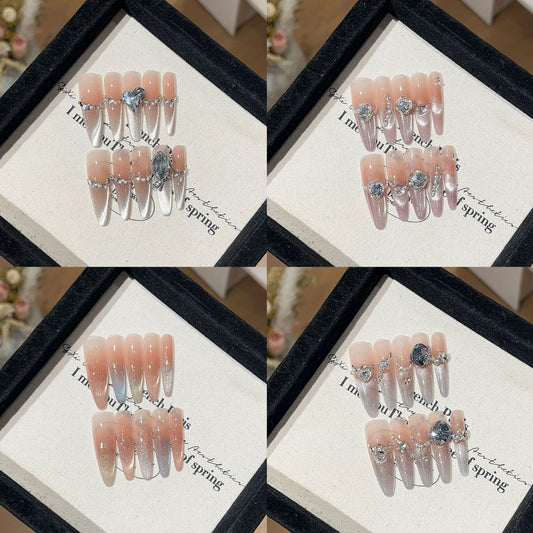 0995- Handmade press on nails fake nails removable