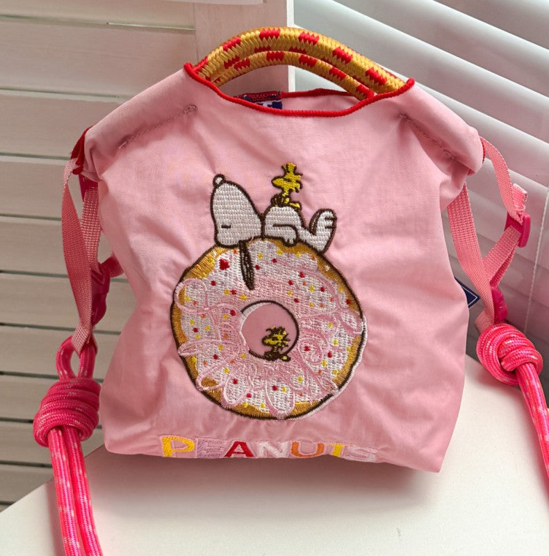 Leisure bag women's summer light cloth bag, large capacity shoulder tote bag, class commuter shoulder bag