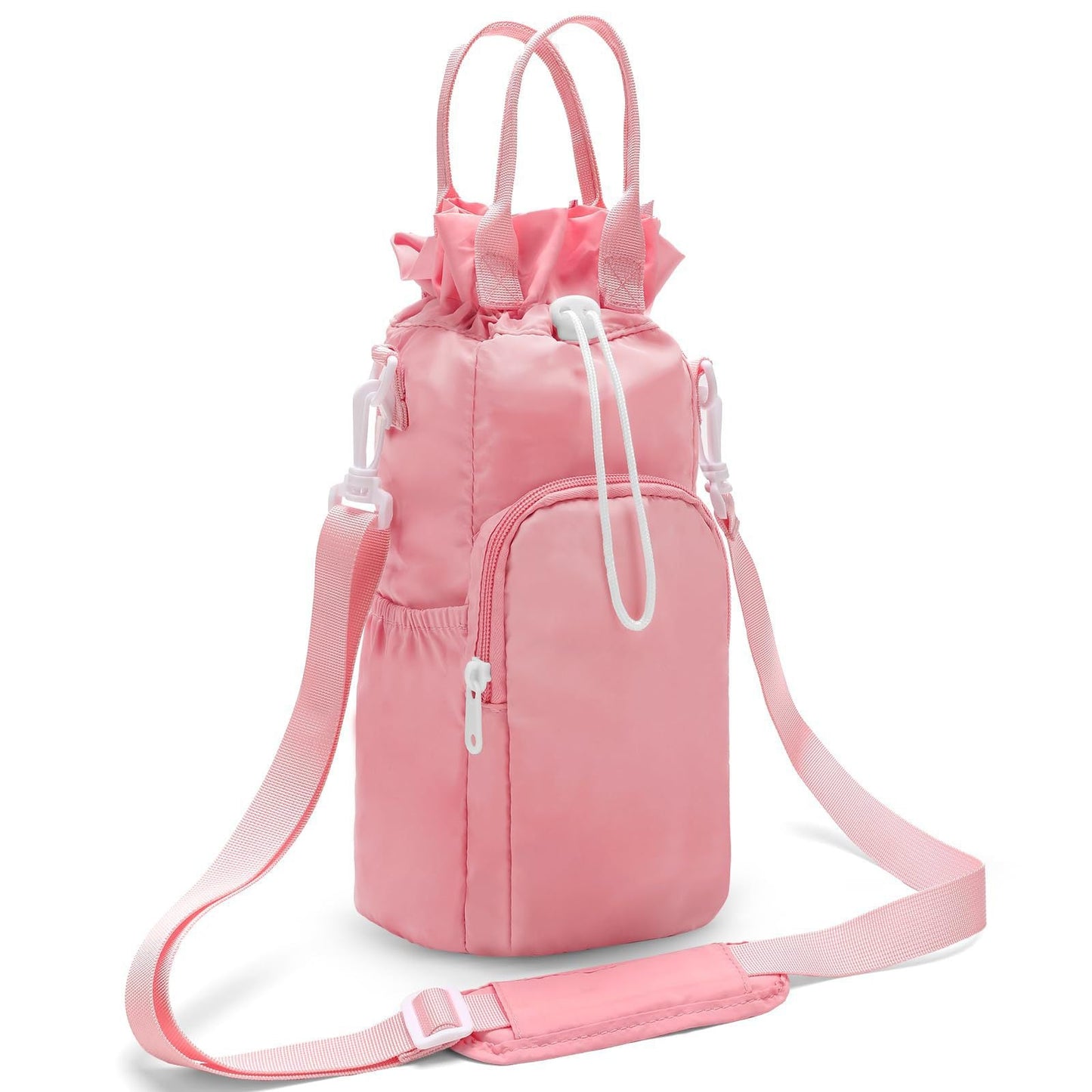 Insulated water cup cover, water cup cover Insulated ice bar kettle bag, Crossbody water cup bag with phone holder