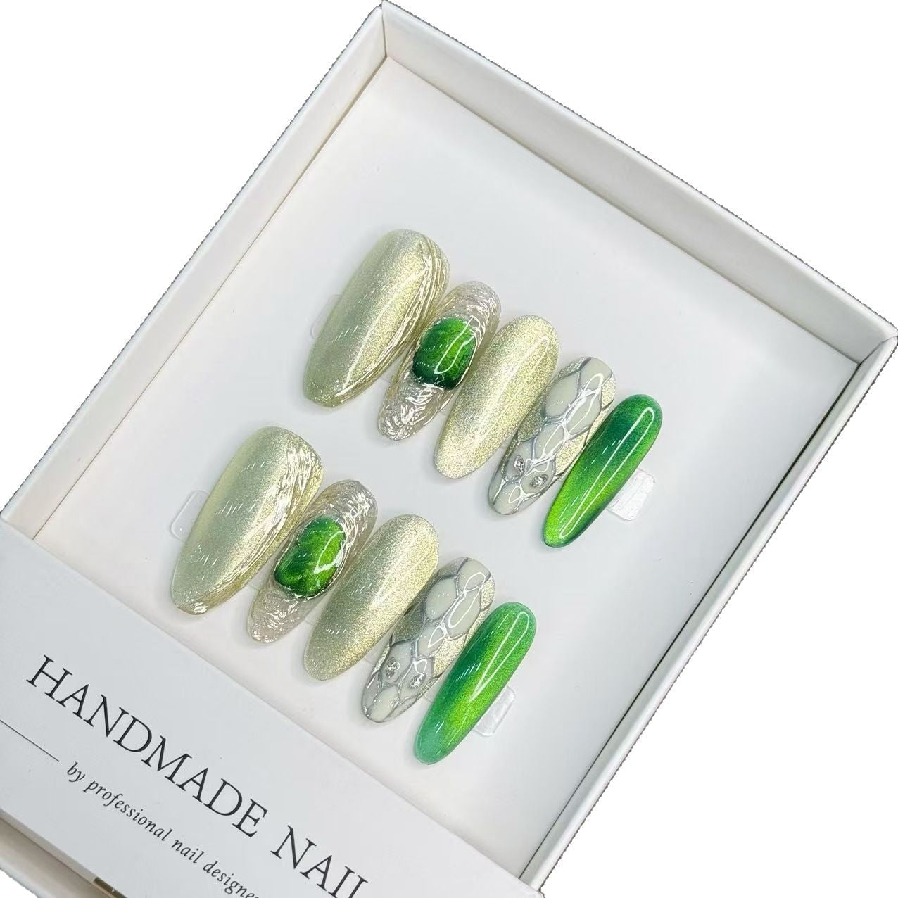 0960- Handmade press on nails fake nails removable