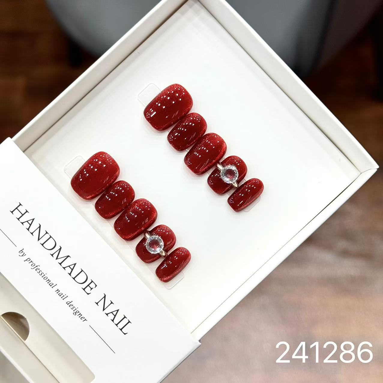 1028- Handmade press on nails fake nails removable