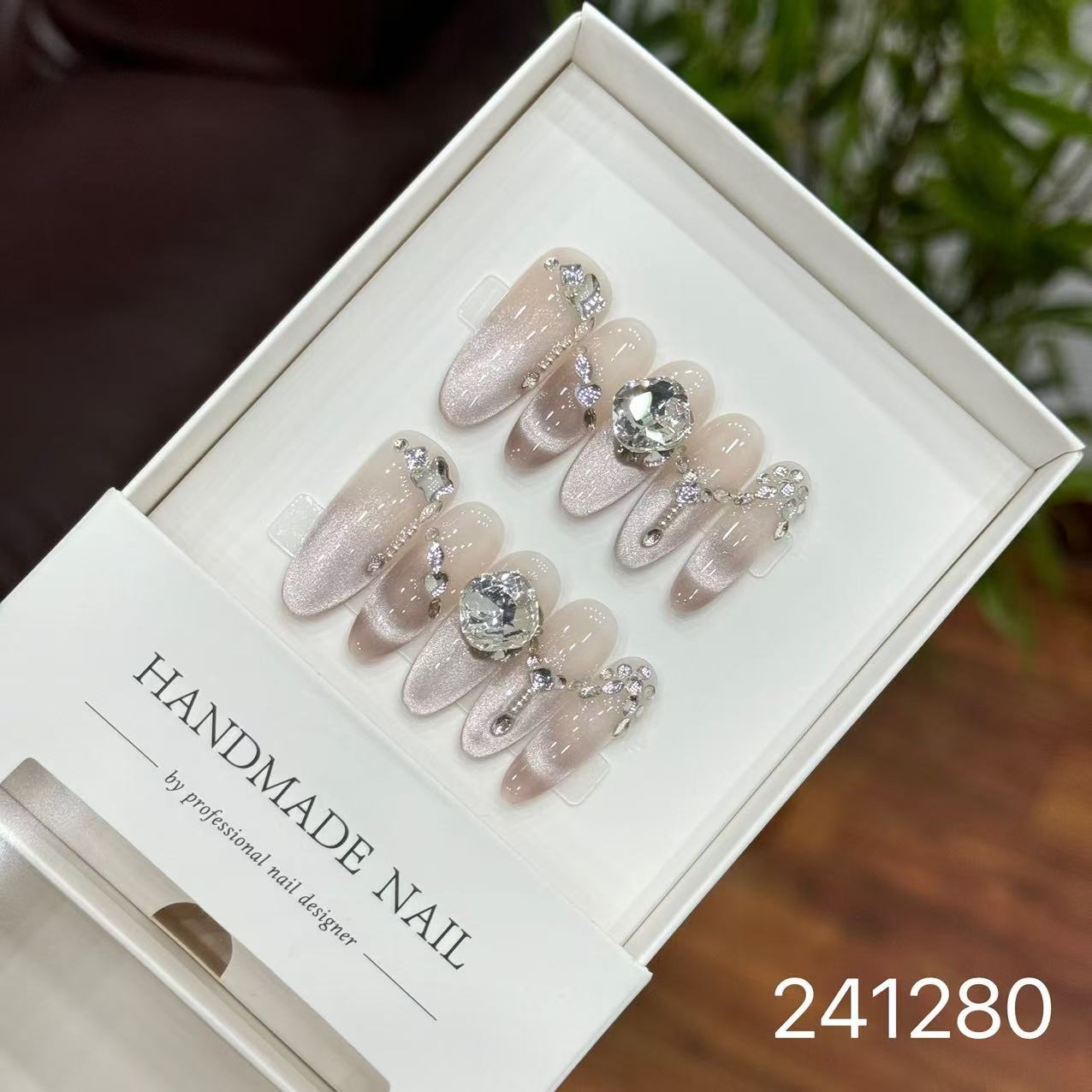 1030- Handmade press on nails fake nails removable