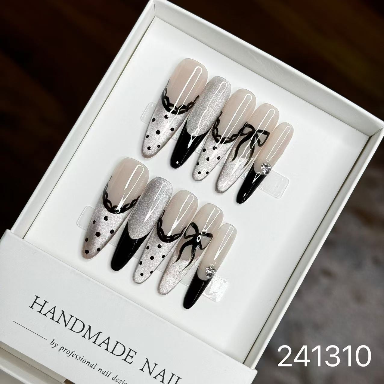 1029- Handmade press on nails fake nails removable