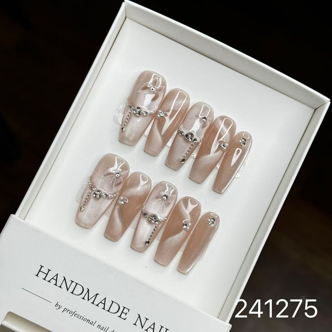 1030- Handmade press on nails fake nails removable