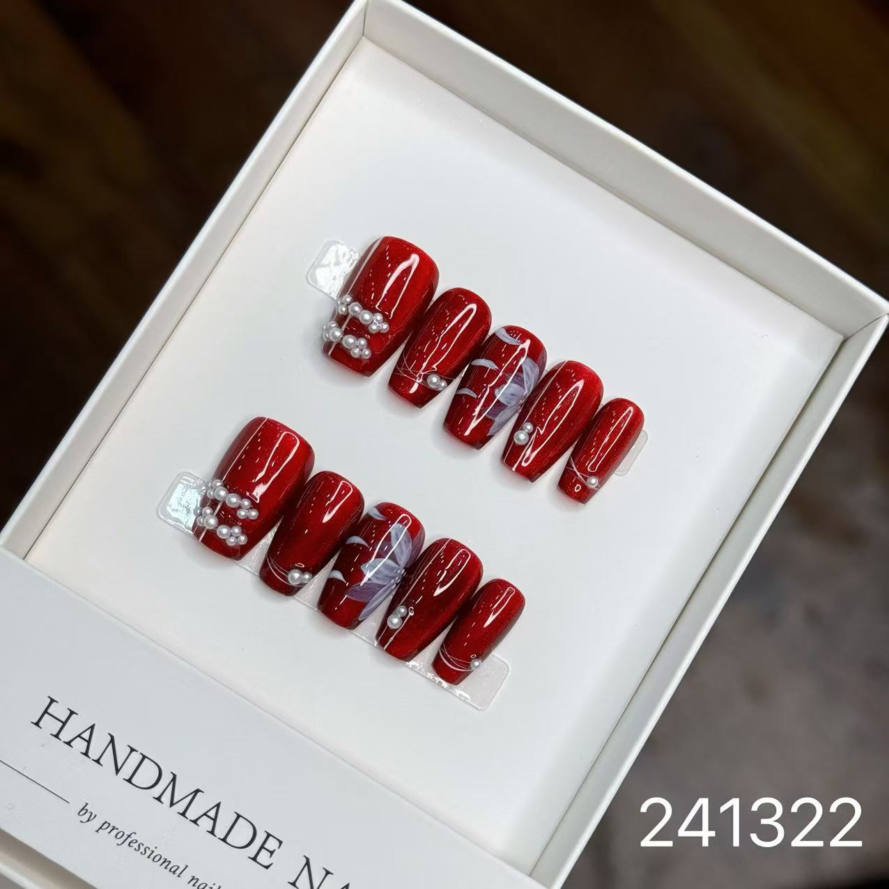 1030- Handmade press on nails fake nails removable