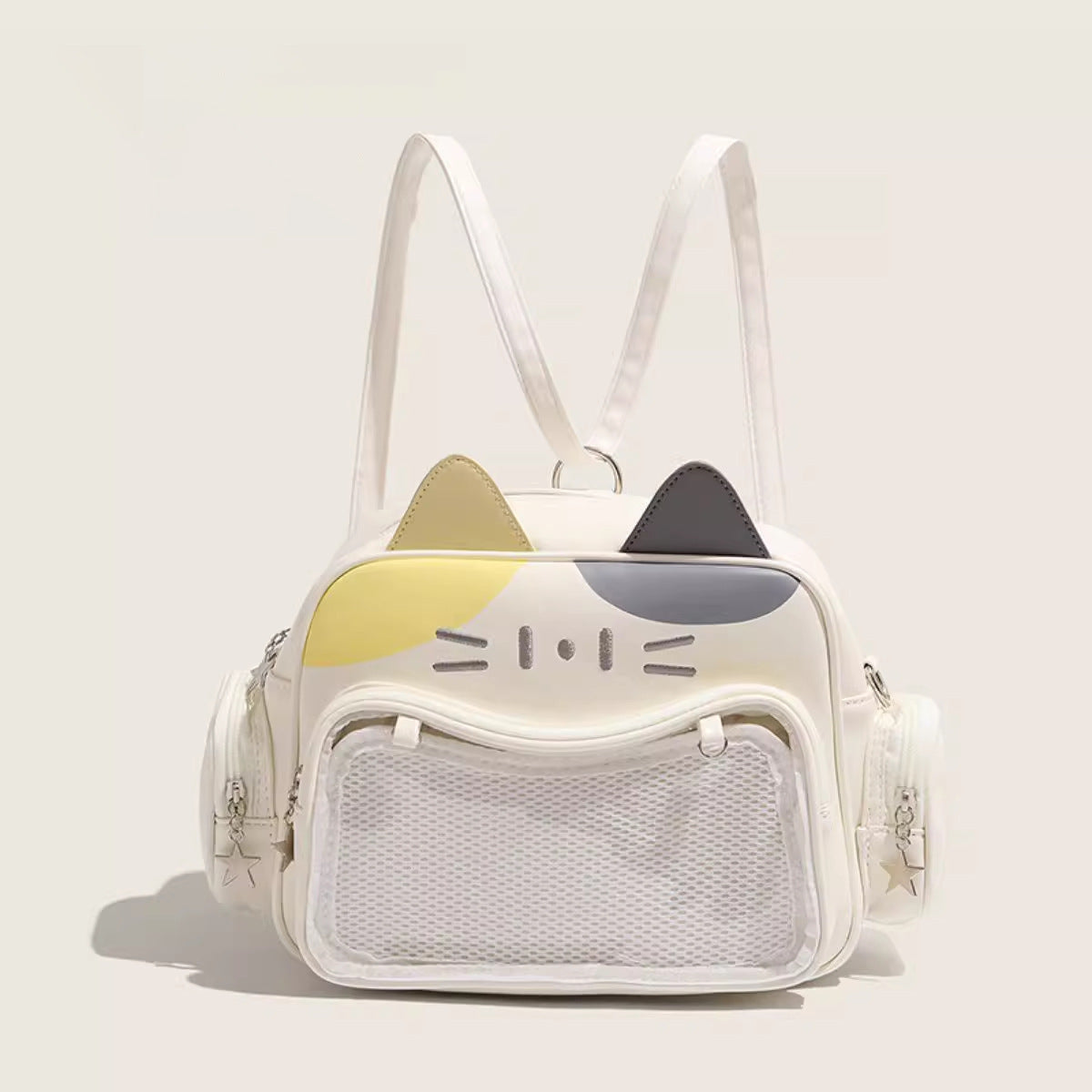 Cute transparent toddler purse, girls backpack pure cute, crossbody backpack for children teens