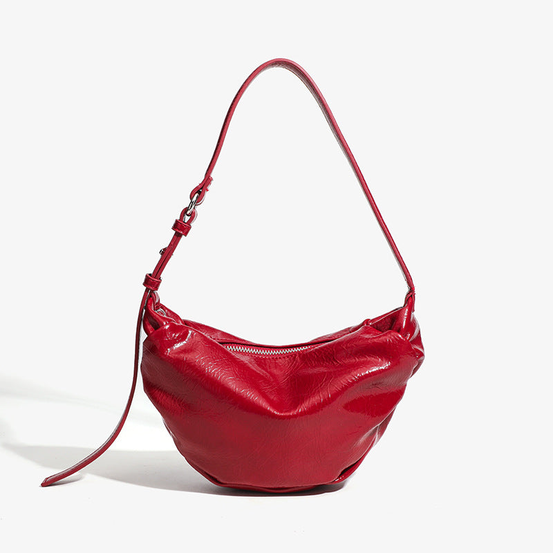 Stylish Women's Bucket Bag - Large Capacity Tote Bag Bundle with Wide Shoulder Strap & Portable Crossbody Design hobo