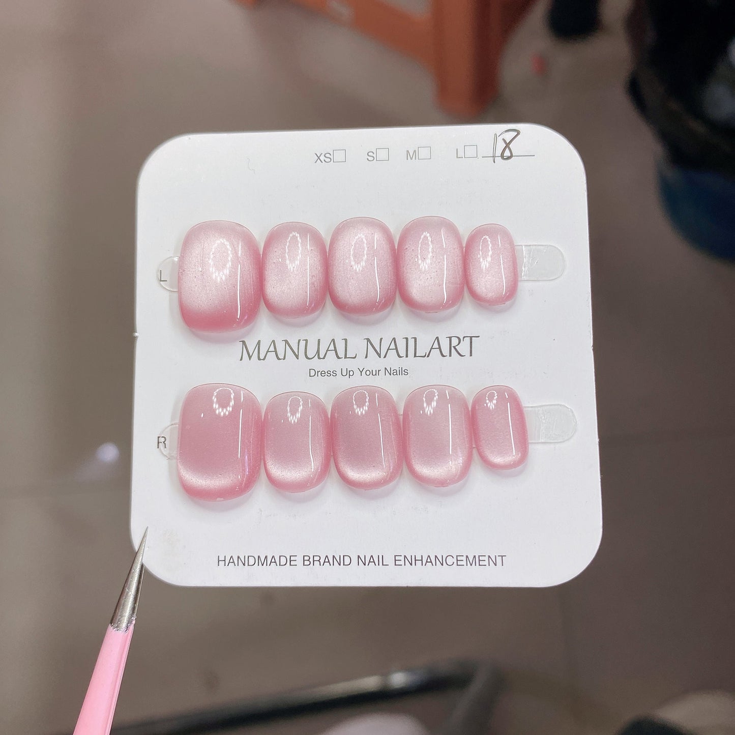 1027- Handmade press on nails fake nails removable