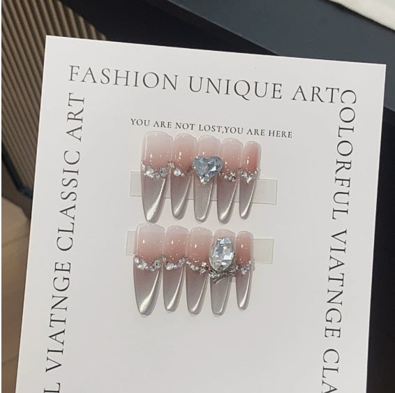 1033- Handmade press on nails fake nails removable