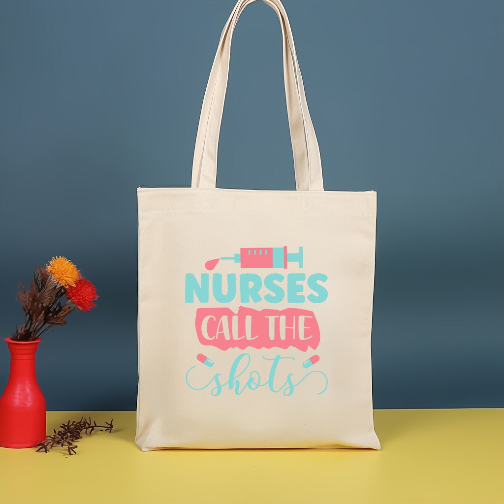 Canvas printed shoulder bag, fashionable and lightweight shopping bag, large-capacity cotton bag 2pcs hobo.