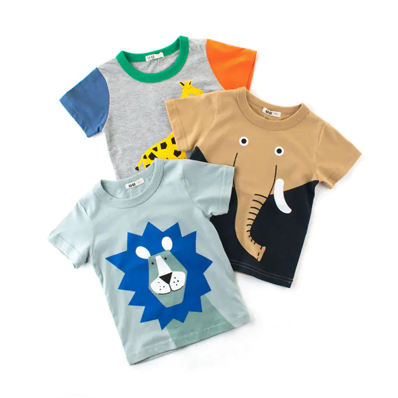 Children Cute Animals T-shirt - # BOAA11510023