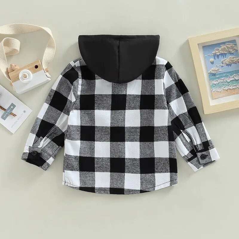 Vintage Autumn Children Kids Boys Shirts Coats - # BOAA11210001