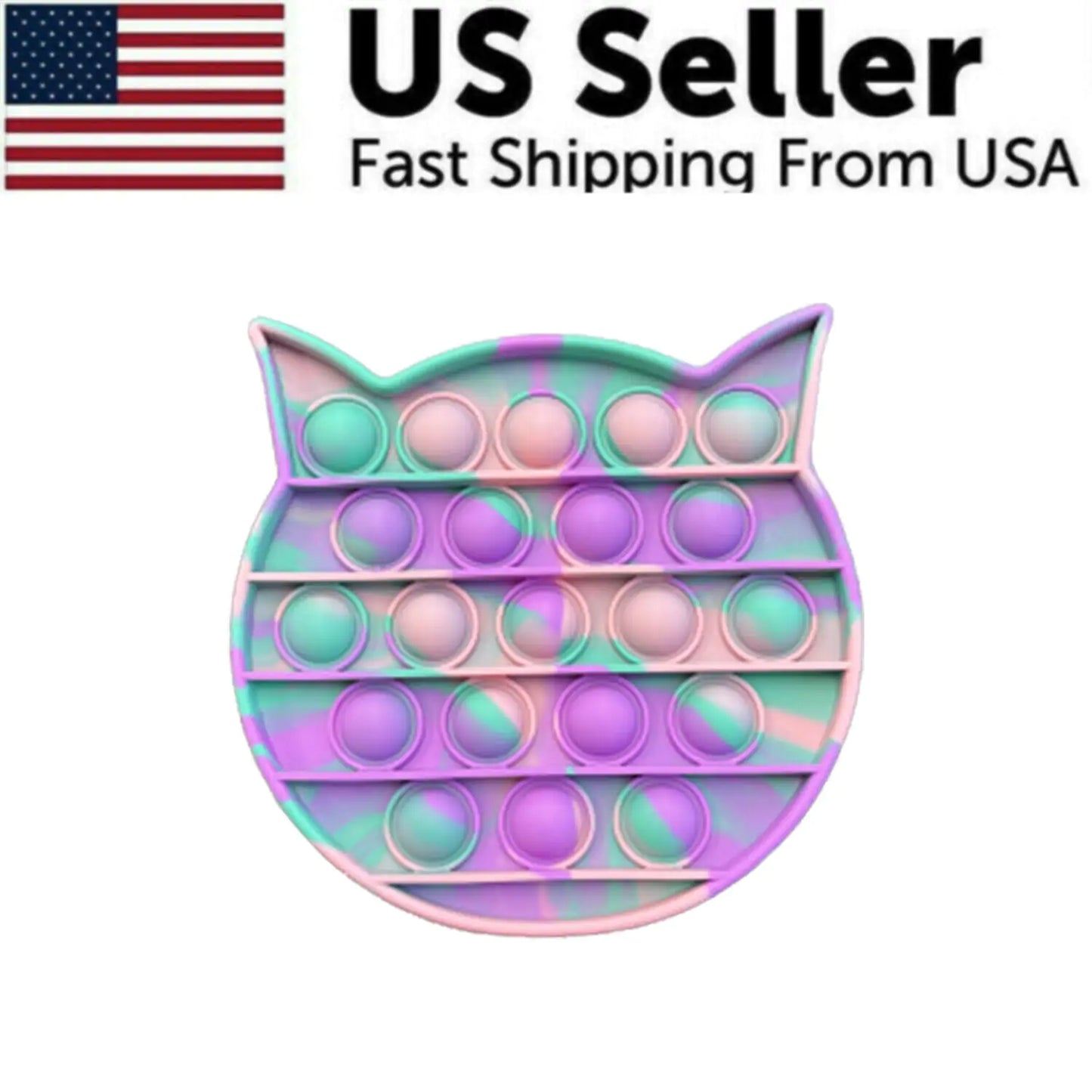 Popit Fidget Toy Push Bubble Sensory Stress Relief Kids Family Games Square Game - # BOT&G51110001