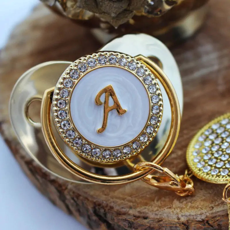 Pacifier with Initial Letter of Baby - BAGE61310003