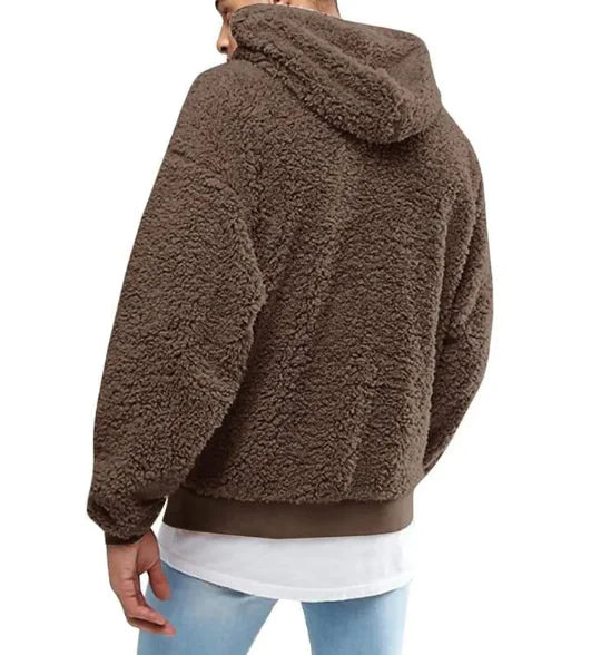 European American Wool And Fleece Hooded Boys Men's Hoodie - # BOAA13510020