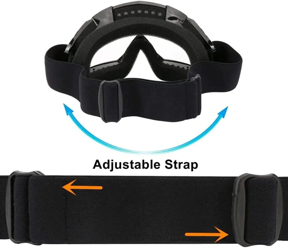 Motocross Goggles Racing Off-Road Dirt Bike ATV UTV BMX MX XC Motorcycle Eyewear - # BOAA231810001