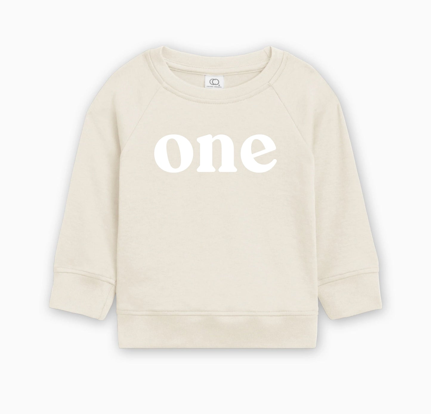 One Birthday 1st Birthday Organic Cotton Pullover
