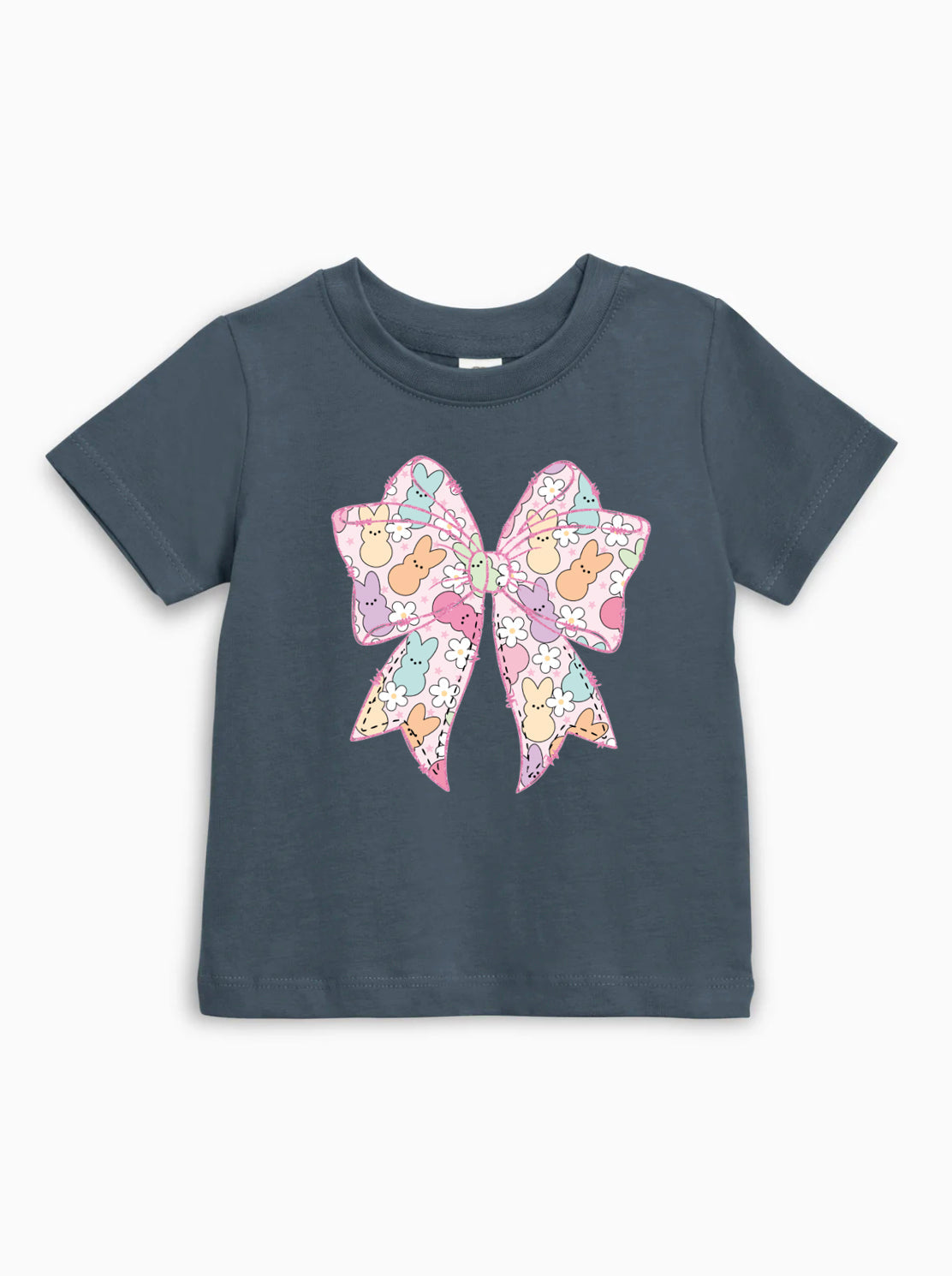 Easter Egg Bunny Ribbon Organic Cotton Baby And Kids Tee Easter Christian