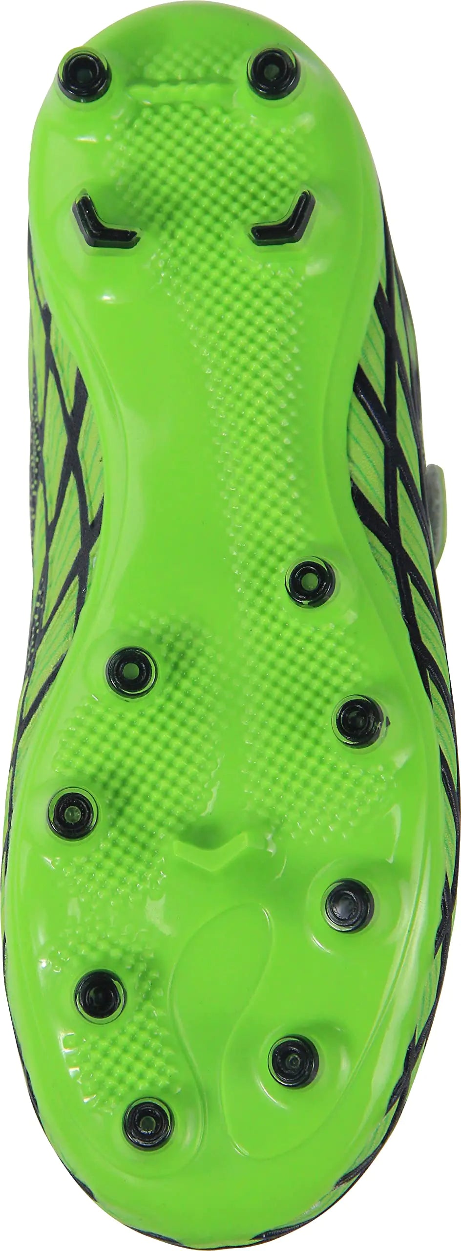 Kids Soccer Cleats Outdoor Firm Ground Athletic Shoes 11 Little Kid Green - # BOAA71110003