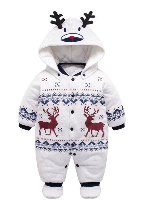 Baby Deer Winter Jumpsuit - # BOAA111010010