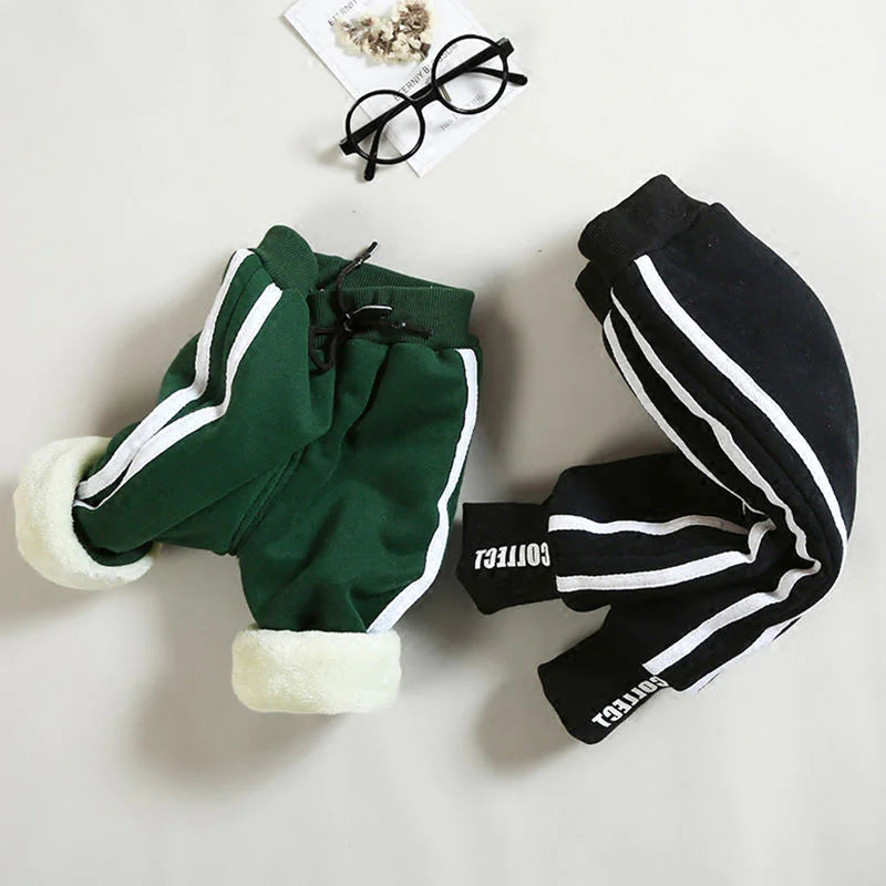 Baby Winter Velvet Pants - Warm & Cozy - # BOAA11410004
