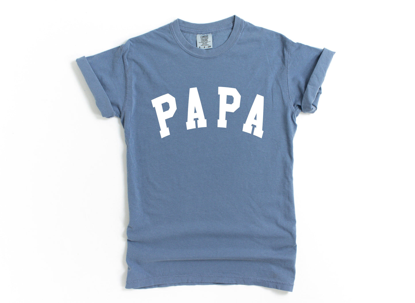Papa Grandpa Comfort Colors T Shirt (Extended)